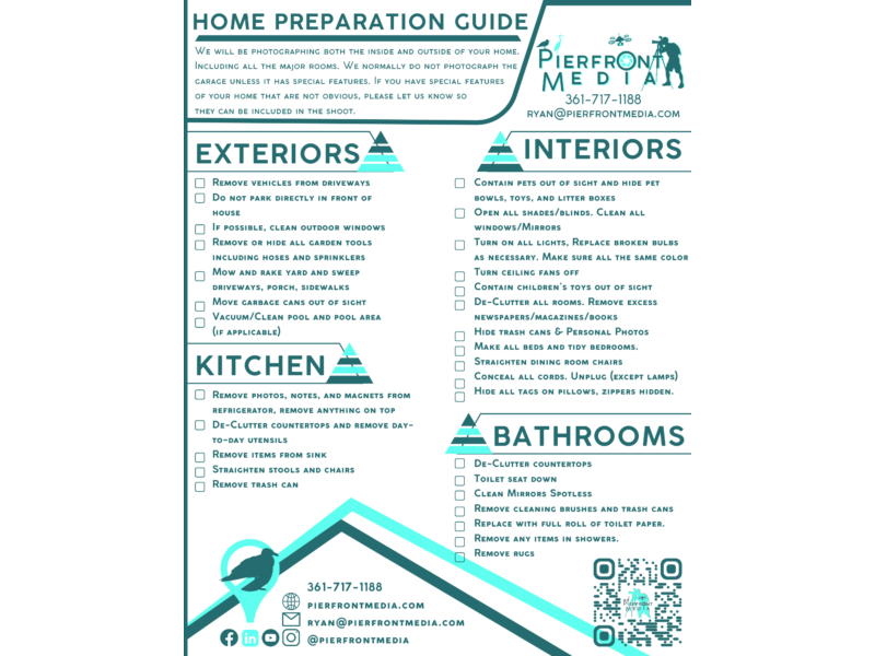 Pierfront Media Home Preparation Guide (Ink-friendly)